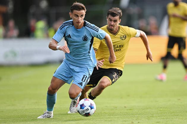 Football, Champions League qualifiers, Mjällby AIF v Slovan Bratislava