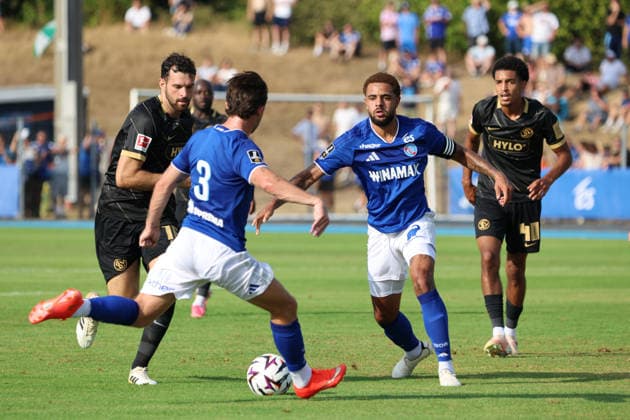 Football, friendly match, Racing Strasbourg v SV 07 Elversberg