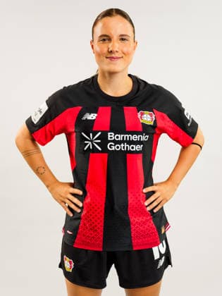 Estrella Merino Gonzalez; Bayer 04 Leverkusen; 1.BL Frauen, Porträttermin 2026 2027, Estrella Merino Gonzalez; Bayer 04 Leverkusen; 1.BL Women, portrait appointment 2026 2027, Leverkusen BayArena NRW Germany