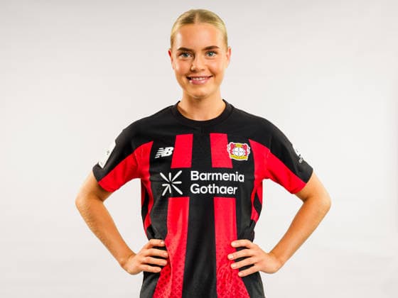 Cornelia Kramer; Bayer 04 Leverkusen; 1.BL Frauen, Porträttermin 2026 2027, Cornelia Kramer; Bayer 04 Leverkusen; 1.BL Women, portrait appointment 2026 2027, Leverkusen BayArena NRW Germany