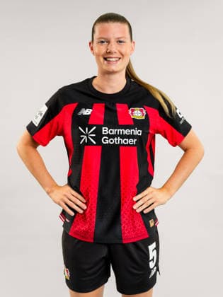 Claudia Wenger; Bayer 04 Leverkusen; 1.BL Frauen, Porträttermin 2026 2027, Claudia Wenger; Bayer 04 Leverkusen; 1.BL Women, portrait appointment 2026 2027, Leverkusen BayArena NRW Germany