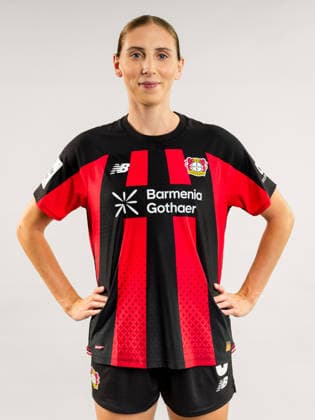 Caroline Kehrer; Bayer 04 Leverkusen; 1.BL Frauen, Porträttermin 2026 2027, Caroline Kehrer; Bayer 04 Leverkusen; 1.BL Women, portrait appointment 2026 2027, Leverkusen BayArena NRW Germany