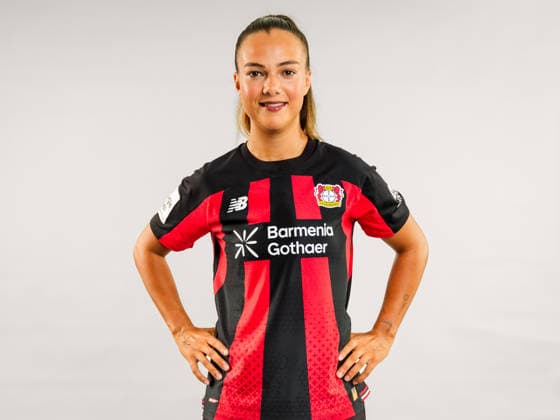 Maja Sternad; Bayer 04 Leverkusen; 1.BL Frauen, Porträttermin 2026 2027, Maja Sternad; Bayer 04 Leverkusen; 1.BL Women, portrait appointment 2026 2027, Leverkusen BayArena NRW Germany