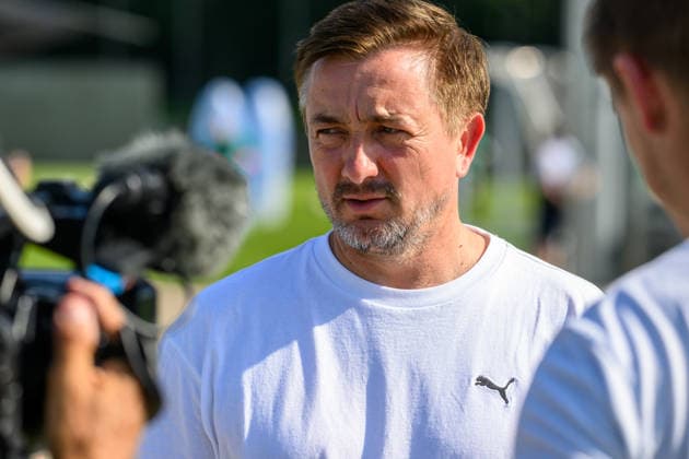 04.08.2026 - Fussball - 2. Bundesliga - Saison 2026 2027 - SpVgg Greuther Fürth Fuerth ( Kleeblatt ) - Training - - xwoxzix - Daniel Meyer ( Geschäftsführer SpVgg Greuther Fürth ) im Interview *** August 4, 2026 Soccer 2. Bundesliga 2026–2027 Season SpVgg Greuther Fürth (Füroth Kleeblatt) Training xwoxzix Interview with Daniel Meyer, Sporting Director of SpVgg Greuther Fürth