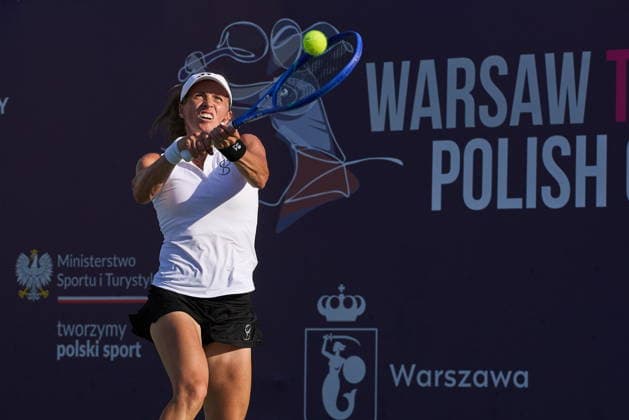 Warszawa 04.08.2026. Tennis. WTA, Tennis Damen 125 Warsaw T-Mobile Polish Open, day 3, Warsaw, Poland --- Tenis. Turniej WTA 125 Warsaw T-Mobile Polish Open, dzien 3, Warszawa Persons shown : Alicja Rosolska (POL) Fot. Dominika Chmura Arena Akcji NEWSPIX.PL --- newspix.pl 