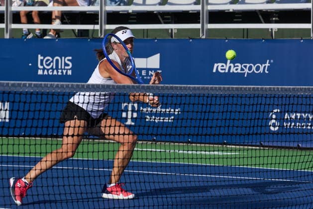 Warszawa 04.08.2026. Tennis. WTA, Tennis Damen 125 Warsaw T-Mobile Polish Open, day 3, Warsaw, Poland --- Tenis. Turniej WTA 125 Warsaw T-Mobile Polish Open, dzien 3, Warszawa Persons shown : Alicja Rosolska (POL) Fot. Dominika Chmura Arena Akcji NEWSPIX.PL --- newspix.pl 
