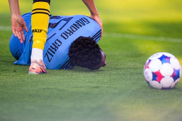 260804 Sandro Cruz of Slovan Bratislava during the Champions League football qualifying match between Mjällby and Slovan Bratislava on August 4, 2026 in Hällevik. Photo: Christoffer Borg Mattisson BILDBYRAN COP 261 CB0545 fotboll football soccer fotball uefa champions league champions league mjällby slovan bratislava bbeng *** August 4, 2026: Sandro Cruz of Slovan Bratislava during the Champions League soccer qualifying match between Mjällby and Slovan Bratislava on August 4, 2026 in Hällevik Photo Christoffer Borg Mattisson BILDBYRAN COP 261 CB0545 soccer football fotball UEFA Champions League Champions League Mjällby Slovan Bratislava bbeng  Copyright: CHRISTOFFERxBORGxMATTISSON BB260804CB116