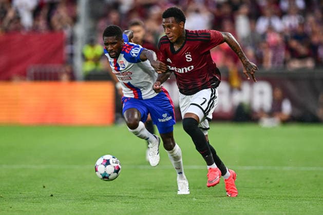 Football, Champions League qualifiers, Sparta Prague v Olympique Lyon