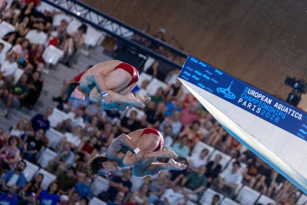 Swimming, European Championships in Paris, high diving, artistic diving, synchronised diving, men, 10m platform