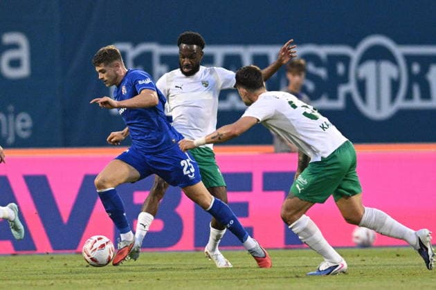Football, Champions League qualifiers, Dinamo Zagreb v FK Kauno Zalgiris