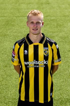 ARNHEM , 04-08-2026 , Nationaal Sportcentrum Papendal , season 2026 2027 , Dutch Keuken Kampioen Divisie football , Photocall , picture shows Vitesse player Mathijs Marschalk Photocall Vitesse  x205454027x Copyright: