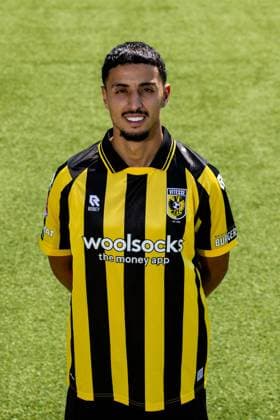 ARNHEM , 04-08-2026 , Nationaal Sportcentrum Papendal , season 2026 2027 , Dutch Keuken Kampioen Divisie football , Photocall , picture shows Vitesse player Naoufal Bannis Photocall Vitesse  x205454087x Copyright: