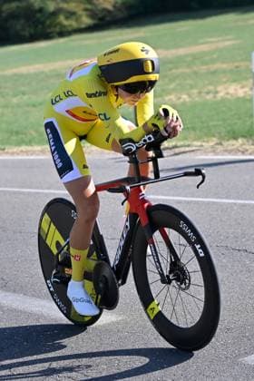 04.08.2026 --- Lacets de Marsannay, Frankreich --- Radsport --- Tour De France Femmes --- 4. Etappe Einzelzeitfahren von Gevrey-Chambertin nach Dijon --- --- Sigrid Haugset (Uno-X Mobility) Tour De France Femmes stage 4 *** August 4, 2026, Lacets de Marsannay, France, Cycling, Tour de France Femmes, Stage 4, Individual Time Trial from Gevrey-Chambertin to Dijon, Sigrid Haugset, Uno X Mobility, Tour de France Femmes, Stage 4