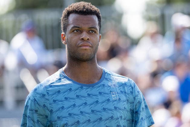 August 4, 2026, Montreal, Quebec, Canada: GIOVANNI MPETSHI PERRIGARD from France in match against Botic Van De Zandschulp from Nederlands in first round at Canadian Open at IGA stadium in Montreal, Quebec, Canada on 2026-08-04 Montreal Canada - ZUMAl189 20260804_zsp_l189_100 Copyright: xYannickxLegarex