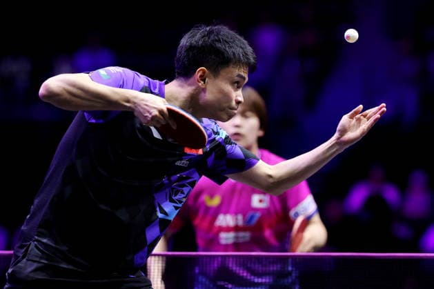 Zhou Qihao (CHN), AUGUST 4, 2026 - Table tennis, Tischtennis : WTT Champions Yokohama 2026 Men s singles round of 32 at Yokohama BUNTAI, Kanagawa, Japan. Noxthirdxpartyxsales  aflo_340073566 NaokixNishimurax