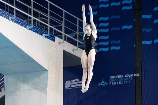Women 3m springboard diving final European Aquatics Championships - Saint-Denis Britain s diver Yasmin Harper competes in the women’s 3m springboard diving final event during the LEN European Aquatics Championships, at the Olympic Aquatics Centre in Saint-Denis, northeastern suburbs of Paris, on August 4, 2026. Photo by Raphael Lafargue ABACAPRESS.COM Saint-Denis France  Copyright: xLafarguexRaphael ABACAx