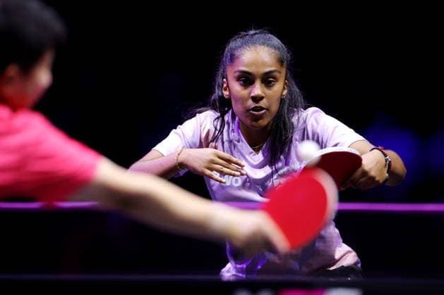 Prithika Pavade (FRA), AUGUST 4, 2026 - Table tennis, Tischtennis : WTT Champions Yokohama 2026 Women s singles round of 32 at Yokohama BUNTAI, Kanagawa, Japan. Noxthirdxpartyxsales  aflo_340073605 NaokixNishimurax