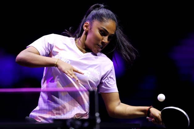 Prithika Pavade (FRA), AUGUST 4, 2026 - Table tennis, Tischtennis : WTT Champions Yokohama 2026 Women s singles round of 32 at Yokohama BUNTAI, Kanagawa, Japan. Noxthirdxpartyxsales  aflo_340073629 NaokixNishimurax
