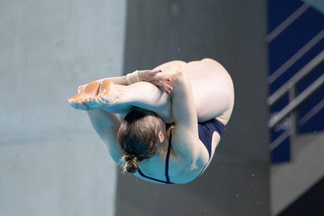 Women 3m springboard diving final European Aquatics Championships - Saint-Denis Diver competes in the women’s 3m springboard diving final event during the LEN European Aquatics Championships, at the Olympic Aquatics Centre in Saint-Denis, northeastern suburbs of Paris, on August 4, 2026. Photo by Raphael Lafargue ABACAPRESS.COM Saint-Denis France  Copyright: xLafarguexRaphael ABACAx