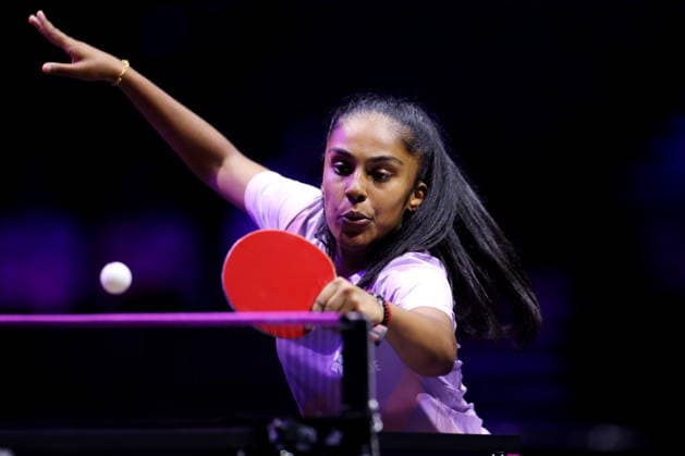 Prithika Pavade (FRA), AUGUST 4, 2026 - Table tennis, Tischtennis : WTT Champions Yokohama 2026 Women s singles round of 32 at Yokohama BUNTAI, Kanagawa, Japan. Noxthirdxpartyxsales  aflo_340073641 NaokixNishimurax