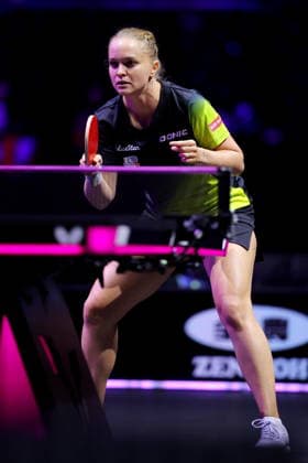 Margaryta Pesotska (UKR), AUGUST 4, 2026 - Table tennis, Tischtennis : WTT Champions Yokohama 2026 Women s singles round of 32 at Yokohama BUNTAI, Kanagawa, Japan. Noxthirdxpartyxsales  aflo_340102445 NaokixNishimurax