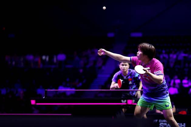 Sora Matsushima (JPN), AUGUST 4, 2026 - Table tennis, Tischtennis : WTT Champions Yokohama 2026 Men s singles round of 32 at Yokohama BUNTAI, Kanagawa, Japan. Noxthirdxpartyxsales  aflo_340073559 NaokixNishimurax