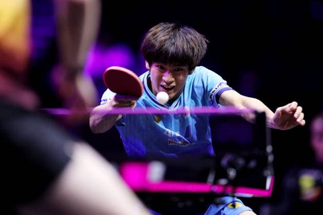 Shunsuke Togami (JPN), AUGUST 4, 2026 - Table tennis, Tischtennis : WTT Champions Yokohama 2026 Men s singles round of 32 at Yokohama BUNTAI, Kanagawa, Japan. Noxthirdxpartyxsales  aflo_340095679 NaokixNishimurax
