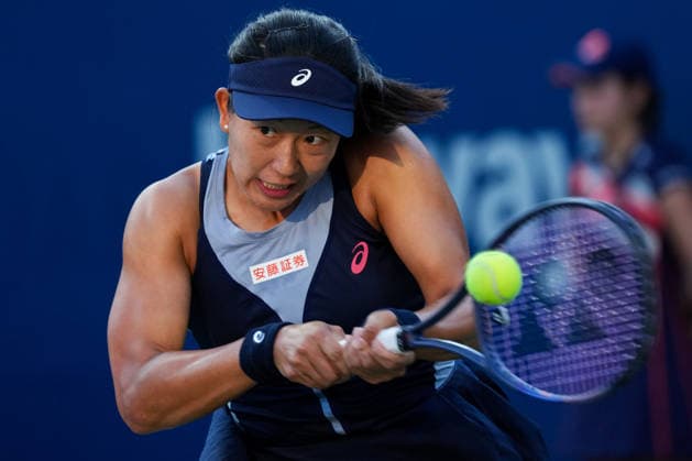 National Bank Open 2026 - Day 4 TORONTO, CANADA - AUGUST 4 : Moyuka Uchijima of Japan in action against Aryna Sabalenka in the round of 64 during the WTA, Tennis Damen 1000 National Bank Open in Toronto, Ontario, Canada on August 4, 2026. Mert Alper Dervis Anadolu Ontario Canada. Editorial use only. Please get in touch for any other usage.  Copyright: x2026xAnadoluxMertxAlperxDervisx