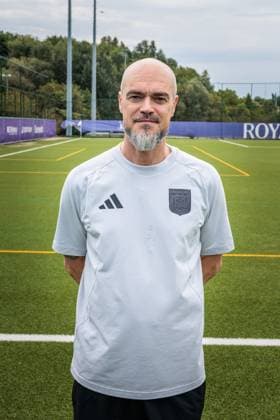 team photo RSCA Futures NEERPEDE, BELGIUM - AUGUST 04 : of Futures Anderlecht pictured on August 4, 2026 in Neerpede, Belgium, 04 08 2026 Neerpede Belgium  Copyright: xAnrx