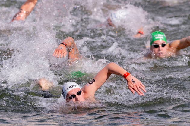 France, Paris, Centre Aquatique Olympique Metropole du Grand Paris, 05.08.2026, European Aquatics Championships Artistic Swimming, Day 6, 5km Open Water, Florian Wellbrock of Germany, Photo by Eibner Pressefoto Tino Henschel European Aquatics Championships Artistic Swimming, Day 6, 5km Open Water Paris *** France, Paris, Centre Aquatique Olympique Metropole du Grand Paris, August 5, 2026, European Aquatics Championships – Artistic Swimming, Day 6, 5 km Open Water, Florian Wellbrock of Germany, Photo by Eibner Pressefoto Tino Henschel, European Aquatics Championships – Artistic Swimming, Day 6, 5 km Open Water, Paris Copyright: xEibnerxPressefotox
