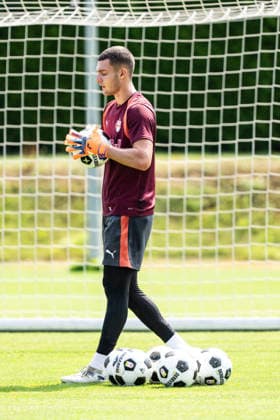 SOCCER - UEFA EL, RBS vs Pafos SALZBURG,AUSTRIA,05.AUG.26 - SOCCER - UEFA Europa League, qualification, Red Bull Salzburg vs Pafos FC, preview, training RBS. Image shows Christian Zawieschitzky (RBS).  GEPAxpictures xJulioxArellano