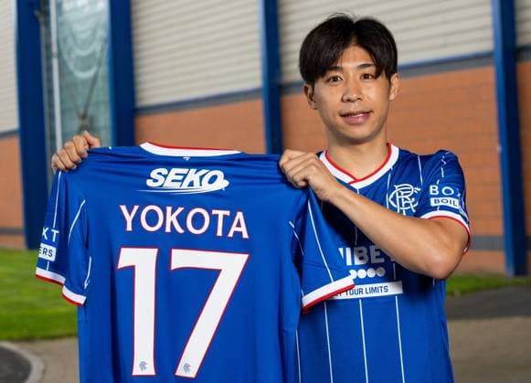 Rangers sign Daisuke Yokota from Hannover 96. Rangers sign Daisuke Yokota - The Rangers Training Centre, Glasgow, Lanarkshire, Scotland, UK - 05 Aug 2026Glasgow The Rangers Training Centre Lanarkshire, Scotland United Kingdom EDITORIAL USE ONLY  Copyright: xRangersxFC Shutterstockx 17046907x