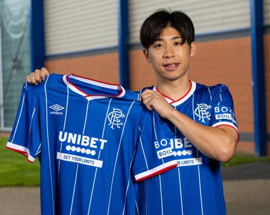 Rangers sign Daisuke Yokota from Hannover 96. Rangers sign Daisuke Yokota - The Rangers Training Centre, Glasgow, Lanarkshire, Scotland, UK - 05 Aug 2026Glasgow The Rangers Training Centre Lanarkshire, Scotland United Kingdom EDITORIAL USE ONLY  Copyright: xRangersxFC Shutterstockx 17046907q