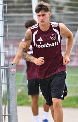 05.08.2026 - Fussball - 2. Fussball - Bundesliga - Saison 2026 2027 - 1. FC Nürnberg Nuernberg FCN ( Club ) - Training - Sportfoto Zink - xwoxzix - Javier Fernandez (8, 1. FC Nürnberg FCN ) *** August 5, 2026 Soccer 2 Bundesliga 2026–2027 Season 1 FC Nuremberg Nuremberg FCN Club Training Sports Photo Zink xwoxzix Javier Fernandez 8, 1 FC Nuremberg FCN