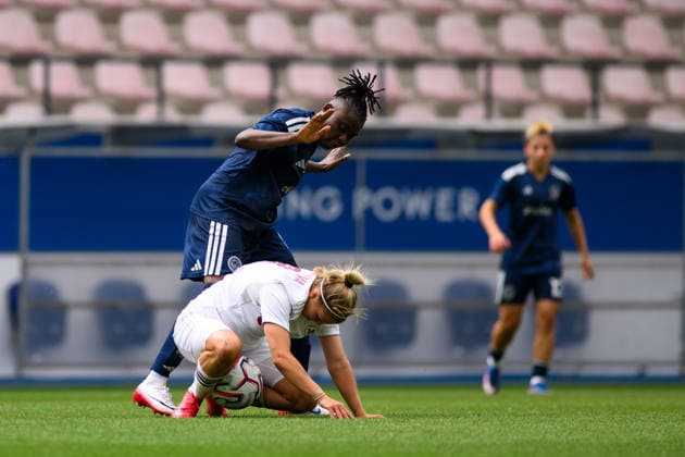 LEUVEN, BELGIUM - 5 AUGUST, 2026: - The match of CP Mini Tournament 5. UEFA Women Champions League Metalist 1925 (FC Kharkiv) vs Fenerbahce at Den Dreef.  Copyright: xVitaliixKliuievx