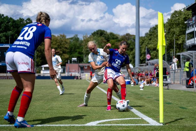 Football, Women's, Champions League Qualifiers, Valerenga IF v Malmö FF