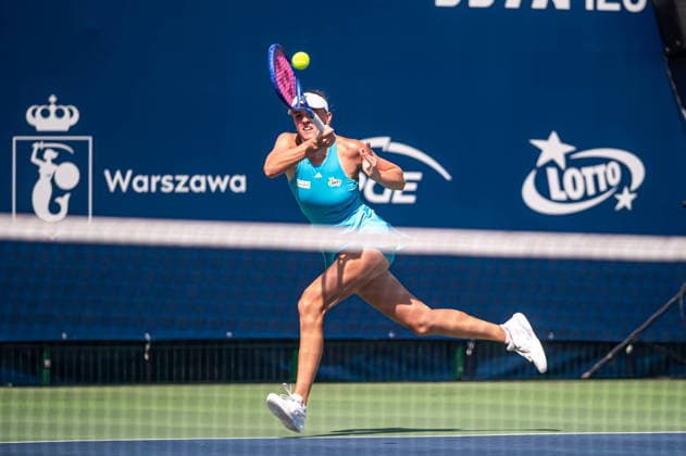 Warszawa 05.08.2026. Tennis. WTA, Tennis Damen 125 Warsaw T-Mobile Polish Open, day 4, Warsaw, Poland --- Tenis. Turniej WTA 125 Warsaw T-Mobile Polish Open, dzien 4, Warszawa Persons shown : Martyna Kubka Fot. Kai Taller Arena Akcji NEWSPIX.PL --- newspix.pl 