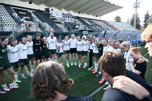 260805 Players of Hammarby after the UEFA Women s Champions League qualifying match between Hammarby and Apolonia on August 5, 2026 in Biella. Photo: Daniele Buffa BILDBYRAN COP 18 XY0120 fotboll football soccer fotball uefa womens champions league hammarby apolonia dam bbeng kval *** August 5, 2026: Hammarby players after the UEFA Women’s Champions League qualifying match between Hammarby and Apolonia on August 5, 2026 in Biella. Photo by Daniele Buffa. BILDBYRAN COP 18 XY0120 soccer football fotball UEFA Women s Champions League Hammarby Apolonia women s BBENG qualifiers  Copyright: DanielexBuffa BB260805BB279