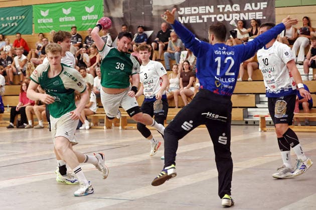 Handball, Lindencup, HSG Dutenhofen Münchholzhausen v HSG Hanau