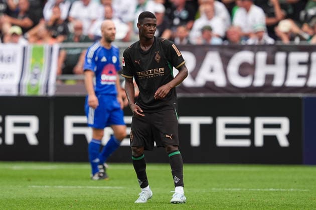 05.08.2026, xydrx, Fußball, Testspiel, FC Rottach-Egern - Borussia Mönchengladbach, Saison 2026 2027, Stadion am Birkenmoos: Iaia Manco Danfa (Borussia Moenchengladbach, 39) DFB regulations prohibit any use of photographs as image sequences and or quasi-video. *** August 5, 2026, xydrx, soccer, friendly match, FC Rottach Egern vs. Borussia Mönchengladbach, 2026–2027 season, Birkenmoos Stadium, Iaia Manco Danfa, Borussia Mönchengladbach, 39 DFB regulations prohibit any use of photographs as image sequences and or quasi-video Copyright: HMBxMedia YannisxDreimann