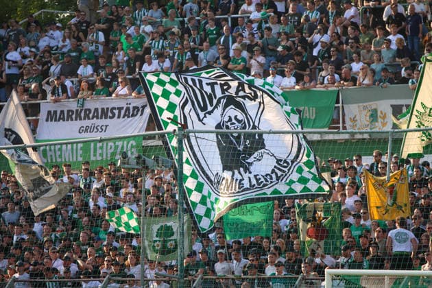 Football, RL North-East, BSG Chemie Leipzig v Hallescher FC