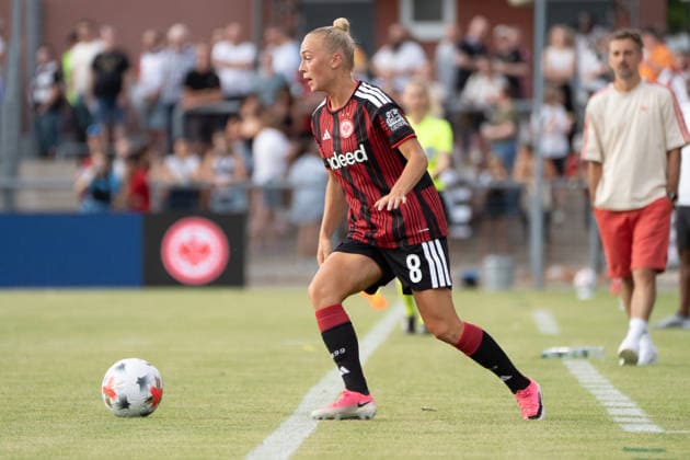 05.08.2026, xhfmx, Fussball CLQ HF 2. Qualirunde, Eintracht Frankfurt - Omonia Nicosia Hanna Bennison (Eintracht Frankfurt, 8) (DFL DFB REGULATIONS PROHIBIT ANY USE OF PHOTOGRAPHS as IMAGE SEQUENCES and or QUASI-VIDEO) Frankfurt *** August 5, 2026, xhfmx, Soccer CLQ HF 2 Qualifying Round, Eintracht Frankfurt vs. Omonia Nicosia, Hanna Bennison, Eintracht Frankfurt, 8 DFL DFB REGULATIONS PROHIBIT ANY USE OF PHOTOGRAPHS as IMAGE SEQUENCES and or QUASI-VIDEO Frankfurt