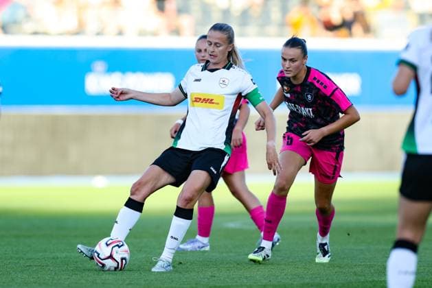 Football, Women’s, Champions League Qualifiers, OH Leuven v TSC Backa Topola