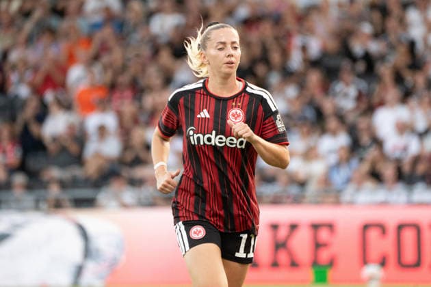 05.08.2026, xhfmx, Fussball CLQ HF 2. Qualirunde, Eintracht Frankfurt - Omonia Nicosia Nina Lührßen (Eintracht Frankfurt, 11) (DFL DFB REGULATIONS PROHIBIT ANY USE OF PHOTOGRAPHS as IMAGE SEQUENCES and or QUASI-VIDEO) Frankfurt *** August 5, 2026, xhfmx, Soccer CLQ HF 2 Qualifying Round, Eintracht Frankfurt vs. Omonia Nicosia, Nina Lührßen, Eintracht Frankfurt, 11 DFL DFB REGULATIONS PROHIBIT ANY USE OF PHOTOGRAPHS as IMAGE SEQUENCES and or QUASI-VIDEO, Frankfurt