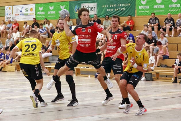 Handball, Lindencup, Pfadi Winterthur v HSC 2000 Coburg