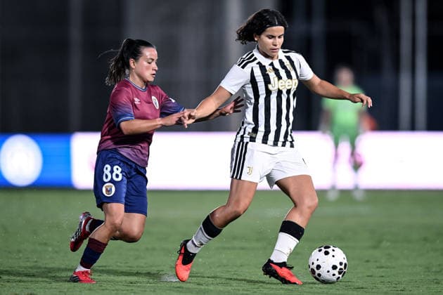 Db Biella(To) 05 08 2026 - qualificazione Women™s Champions League Juventus-Torreense foto Daniele Buffa Image nella foto: Eva Schatzer-Nicole Nunes 
