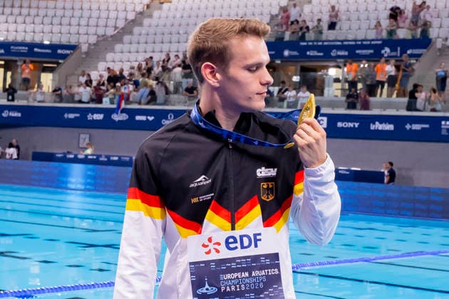 France, Paris, Centre Aquatique Olympique Metropole du Grand Paris, 05.08.2026, European Aquatics Championships Artistic Swimming, Day 6, Mens 3m Springboard Final, Moritz Wesemann of Germany, Photo by Eibner Pressefoto Tino Henschel European Aquatics Championships Artistic Swimming, Day 6, Mens 3m Springboard Final Paris *** France, Paris, Centre Aquatique Olympique Metropole du Grand Paris, August 5, 2026, European Aquatics Championships – Artistic Swimming, Day 6, Men’s 3m Springboard Final, Moritz Wesemann of Germany, Photo by Eibner Pressefoto Tino Henschel European Aquatics Championships Artistic Swimming, Day 6, Men’s 3m Springboard Final, Paris Copyright: xEibnerxPressefotox