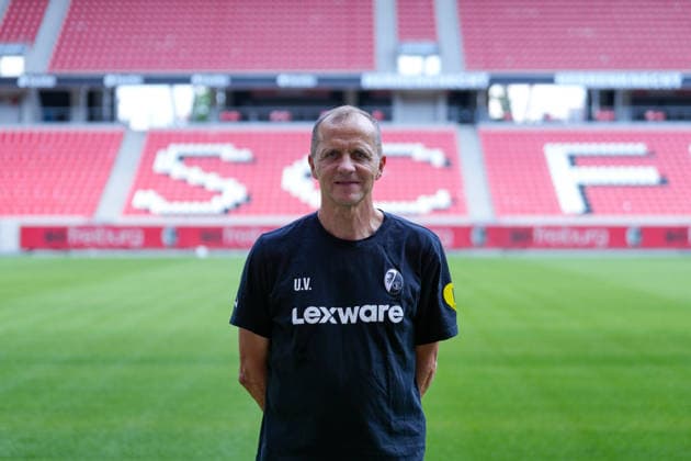Uwe Vetter (SC Freiburg, Sportphysiotherapeut); SC Freiburg; 1.BL, Bundesliga, Porträttermin 2026 2027 Freiburg Europa-Park Stadion Baden-Wuerttemberg Deutschland *** Uwe Vetter, SC Freiburg; Sports Physical Therapist, SC Freiburg 1st Division, Bundesliga; Profile Session 2026–2027, Freiburg, Europa-Park Stadium, Baden-Württemberg, Germany Copyright: AA_STEINSIEK.CH