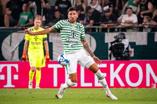 Mariano Gomez seen during UEFA Europa League qualifying game between teams of Ferencvaros and Gornik Zabrze (Matej Sagan Ball Raw Images) Budapest Groupama Arena Slovakia Copyright: xMatejxSaganx DSC01662-2