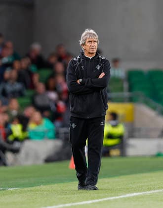 RECORD DATE NOT STATED 5th August 2026; Aviva Stadium, Dublin, Ireland; Friendly Football, Arsenal versus Real Betis; Manuel Pellegrini Real Betis manager looks on PeterxFitzpatrick